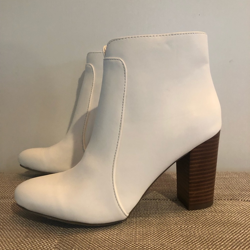 MIA White Bootie